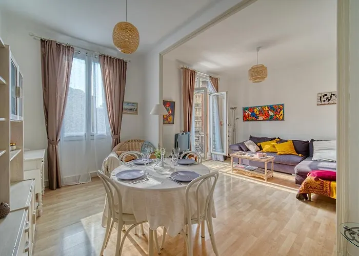 Grand Appartement 4pers à coté du Palais Longchamp